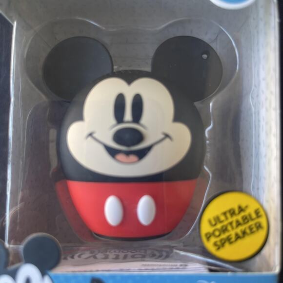 Disney Mickey Bitty Boomers Bluetooth Speaker Ultra Portable Wireless New Boxed - Picture 2 of 6
